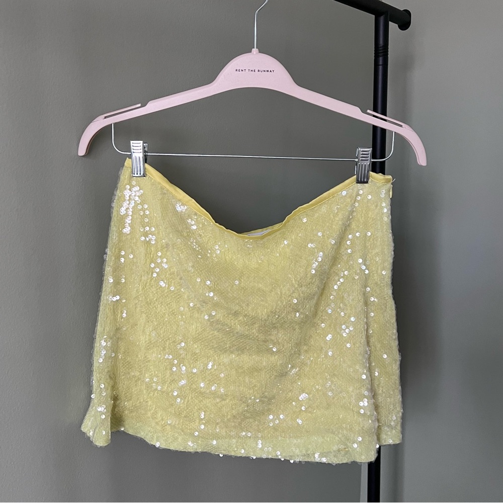 Zara sequin mini skirt
